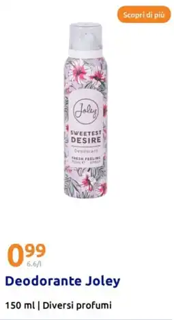 Action Deodorante Joley offerta