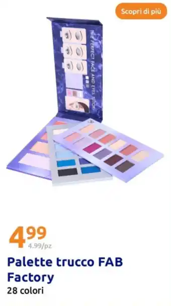 Action Palette trucco FAB Factory offerta