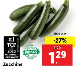 Lidl Zucchine offerta