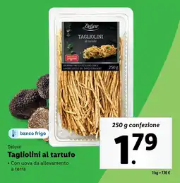 Lidl Deluxe Tagliolini al tartufo offerta