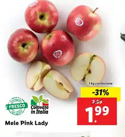 Lidl Mele Pink Lady offerta