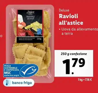 Lidl Deluxe Ravioli all'astice offerta