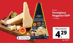 Lidl Deluxe Parmigiano Reggiano DOP offerta