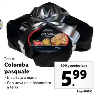 Lidl Deluxe Colomba pasquale offerta