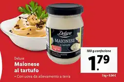 Lidl Deluxe Maionese al tartufo offerta