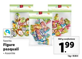 Lidl Favorina Figure pasquali offerta