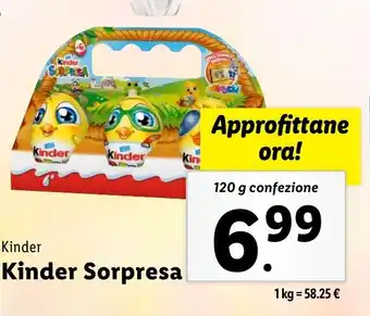 Lidl Kinder Kinder Sorpresa offerta