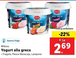 Lidl Milbona Yogurt alla greca offerta