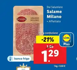 Lidl Dal Salumiere Salame Milano offerta