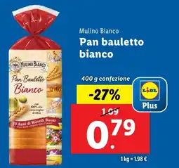 Lidl Mulino Bianco Pan bauletto bianco offerta