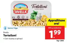 Lidl Divella Tortelloni offerta