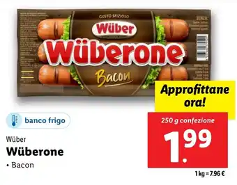 Lidl Wüber Wüberone offerta