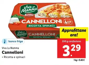 Lidl Viva La Mamma Cannelloni offerta