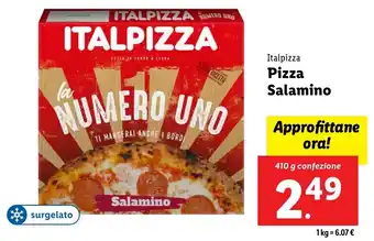 Lidl Italpizza Pizza Salamino offerta