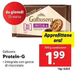 Lidl Galbusera Protein-G offerta