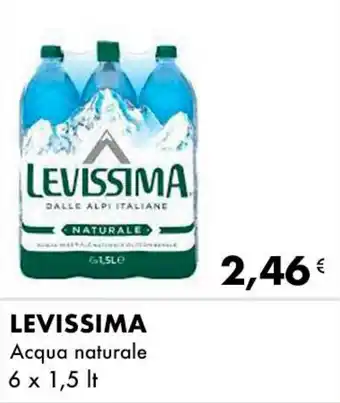 Iper Tosano LEVISSIMA Acqua naturale offerta