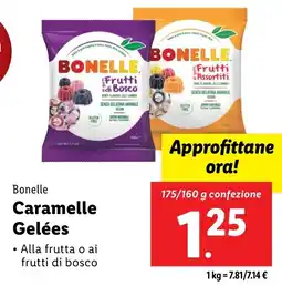 Lidl Bonelle Caramelle Gelées offerta