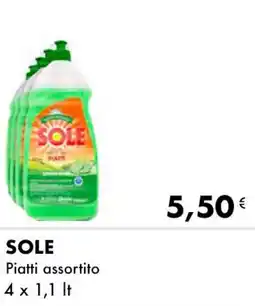 Iper Tosano SOLE Piatti assortito offerta