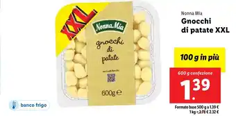 Lidl Nonna Mia Gnocchi di patate XXL offerta