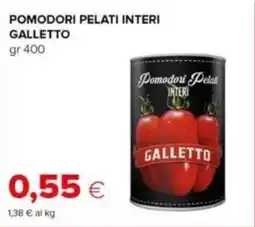 Tigre Pomodori pelati interi GALLETTO offerta