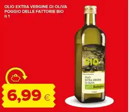 Tigre Olio extra vergine di oliva POGGIO DELLE FATTORIE BIO offerta