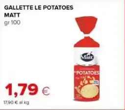 Tigre Gallette le potatoes MATT offerta