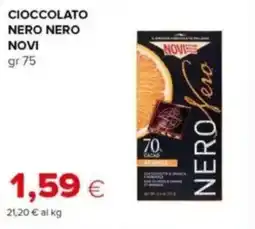 Tigre Cioccolato nero nero NOVI offerta