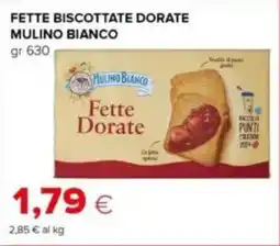 Tigre Fette biscottate dorate MULINO BIANCO offerta