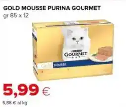 Tigre Gold mousse purina gourmet offerta