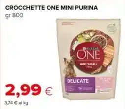 Tigre Crocchette one mini PURINA offerta