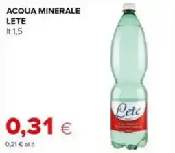 Tigre Acqua minerale LETE offerta