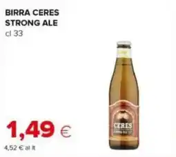 Tigre Birra ceres strong ale offerta