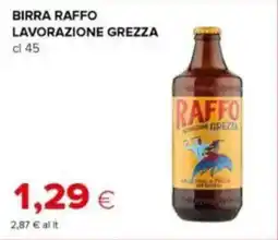 Tigre Birra raffo lavorazione grezza offerta