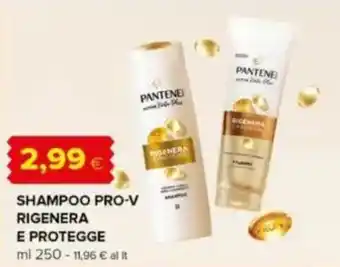 Tigre Shampoo pro-v rigenera e protegge offerta