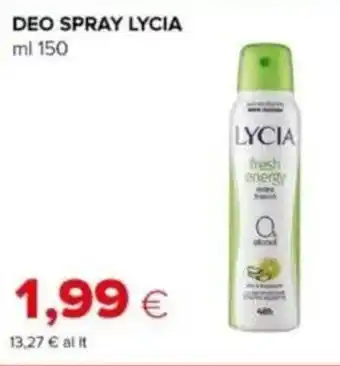 Tigre Deo spray LYCIA offerta