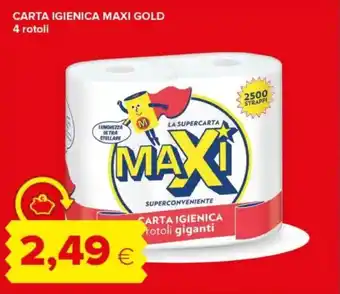 Tigre Carta igienica maxi gold offerta