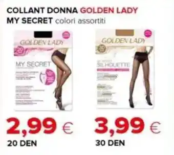 Tigre Collant donna golden lady my secret offerta