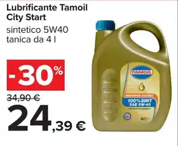 Carrefour Lubrificante Tamoil City Start offerta