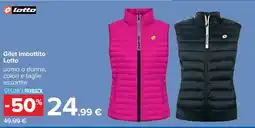Carrefour Gilet Imbottito Lotto offerta