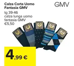 Carrefour Calza Corta Uomo Fantasia GMV offerta