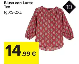 Carrefour Blusa con Lurex Tex offerta