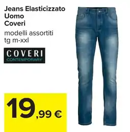 Carrefour Jeans Elasticizzato Uomo Coveri offerta