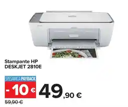 Carrefour Stampante HP DESKJET 2810E offerta