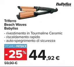 Carrefour Triferro Beach Waves Babyliss offerta