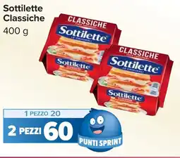 Carrefour Sottilette Classiche offerta