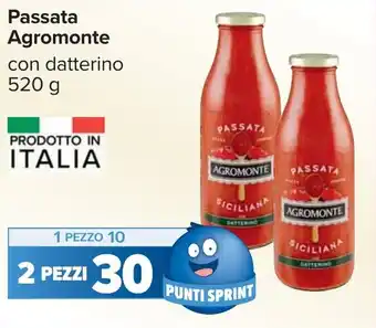 Carrefour Passata Agromonte offerta