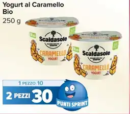 Carrefour Yogurt al Caramello Bio offerta