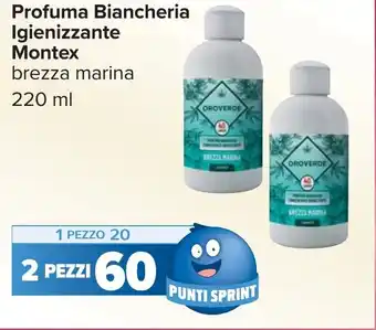 Carrefour Profuma Biancheria Igienizzante Montex offerta