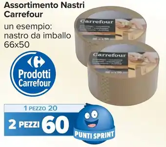 Carrefour Assortimento Nastri Carrefour offerta