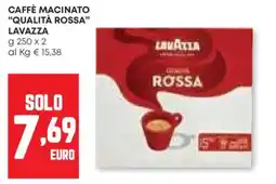 Pam Caffè macinato "qualità rossa" LAVAZZA offerta